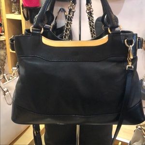 Burberry leather bag